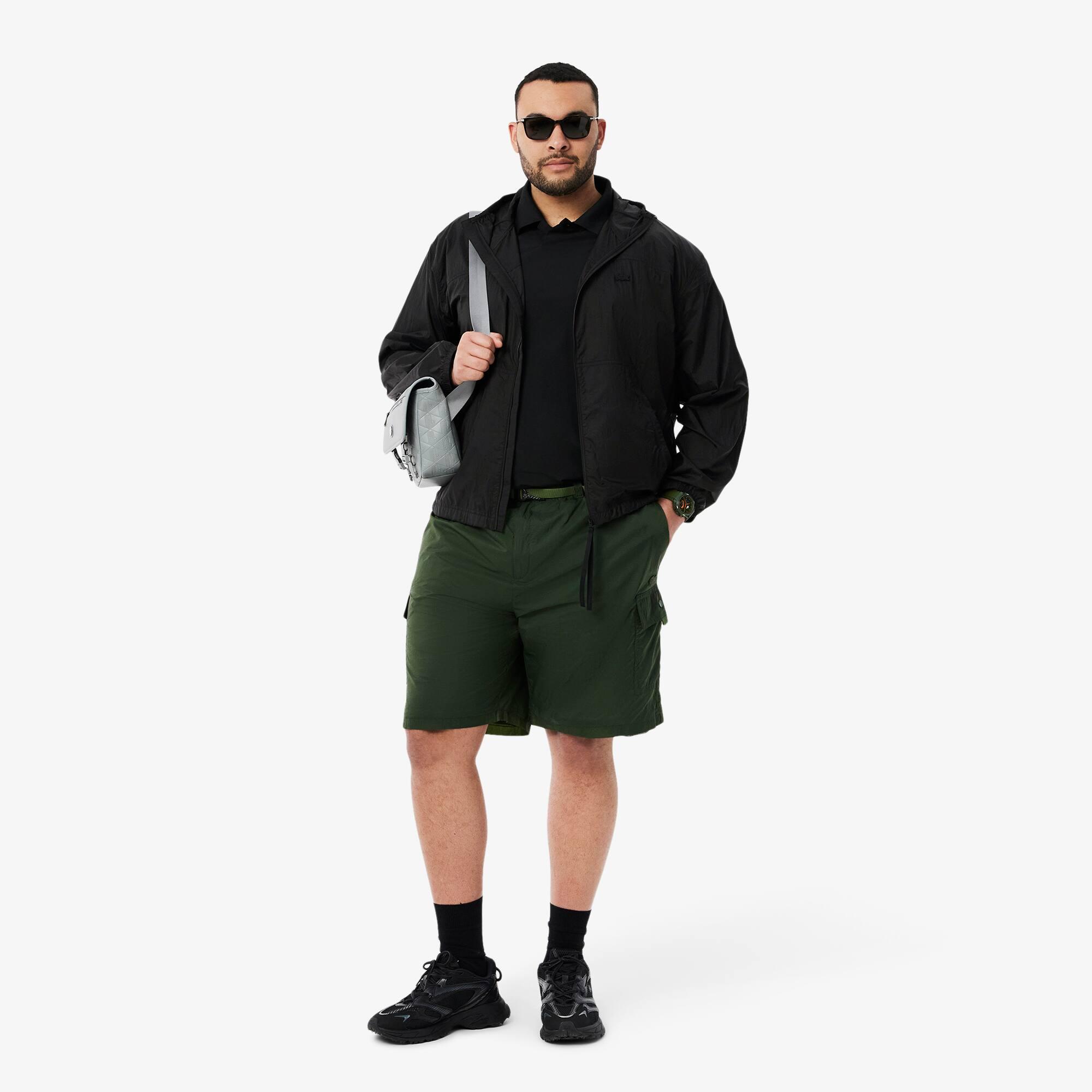 Men's Water-Repellent Nylon Jacket by LACOSTE