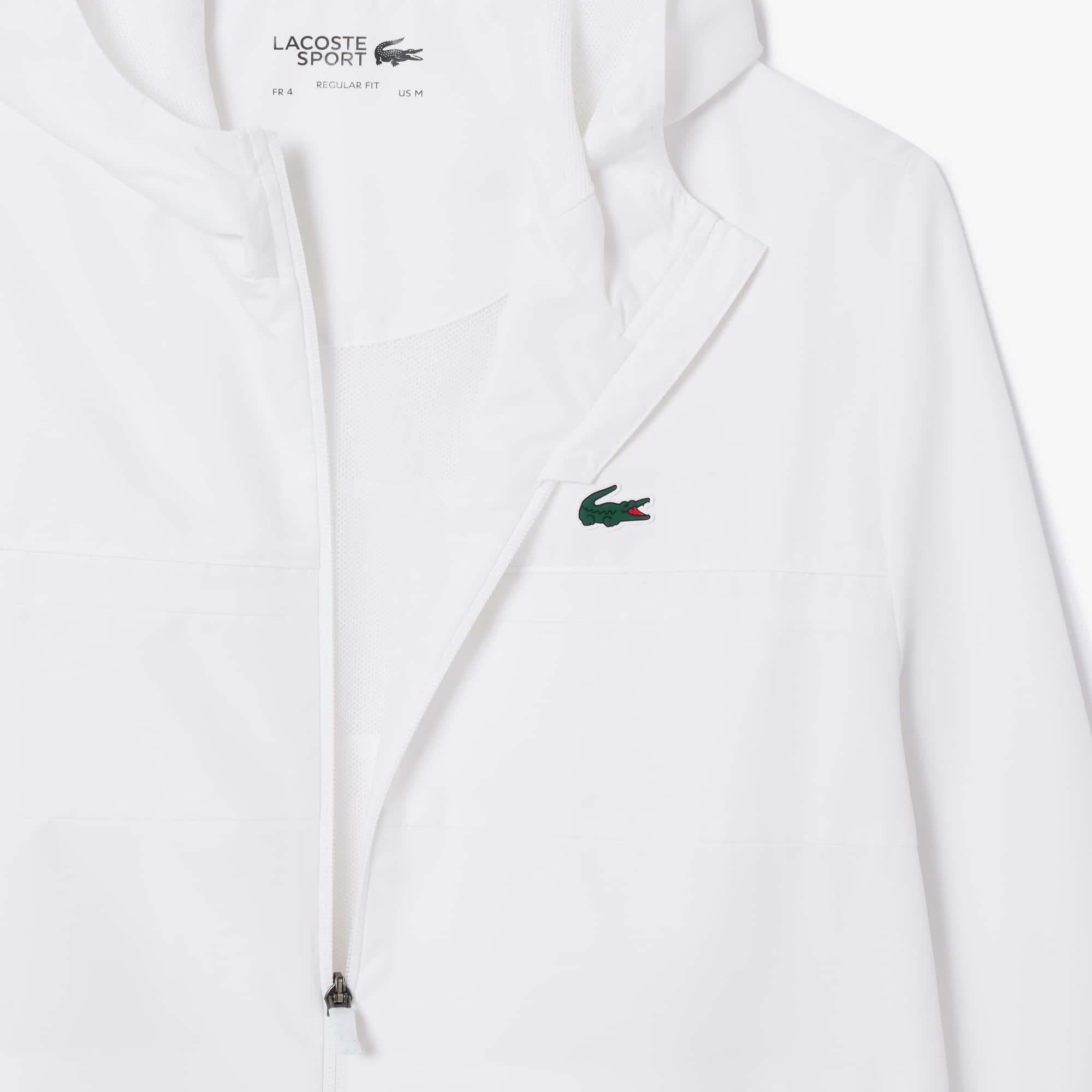 Men's Water-Repellent Sport Track Jacket by LACOSTE