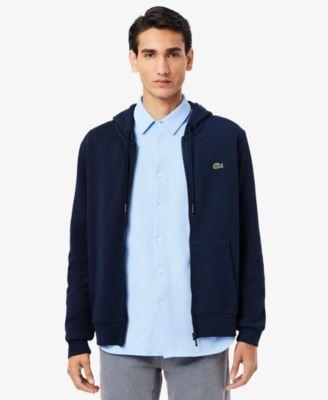 Men's Zip-Up Fleece Hoodie by LACOSTE