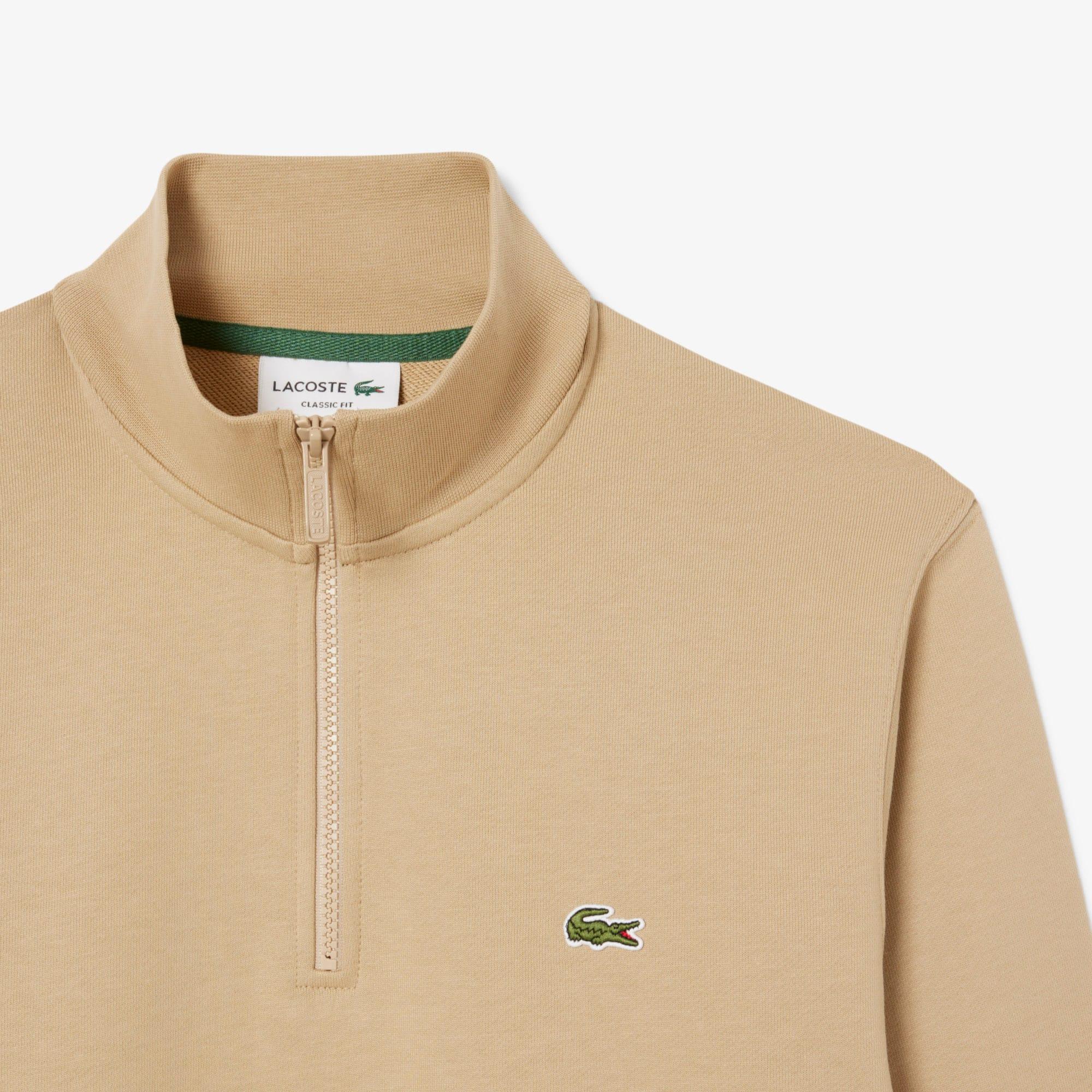 Men's Zip-Up Fleece Sweatshirt by LACOSTE