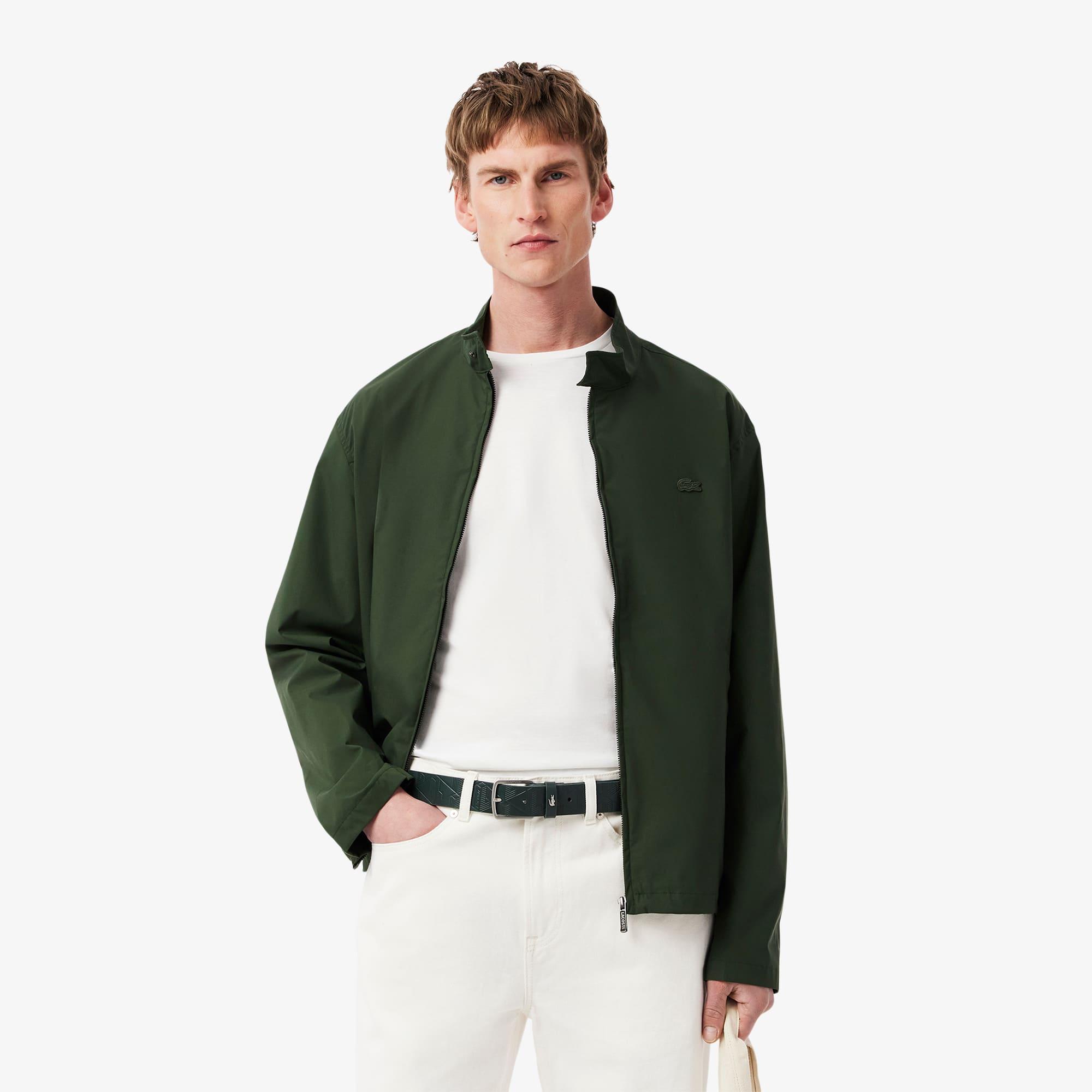 Monogram Leather Belt by LACOSTE