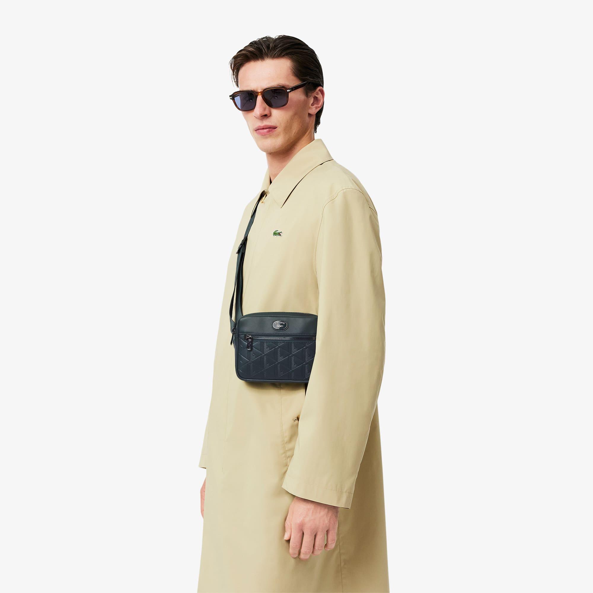 Monogram Reporter Bag by LACOSTE