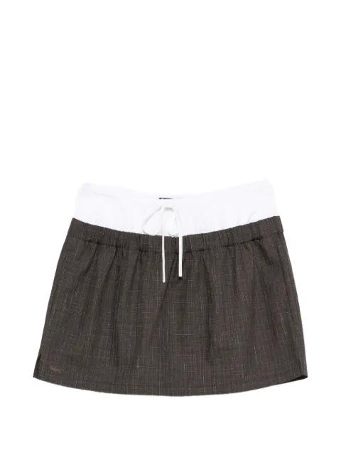 Nakamura check mini skirt by LACOSTE