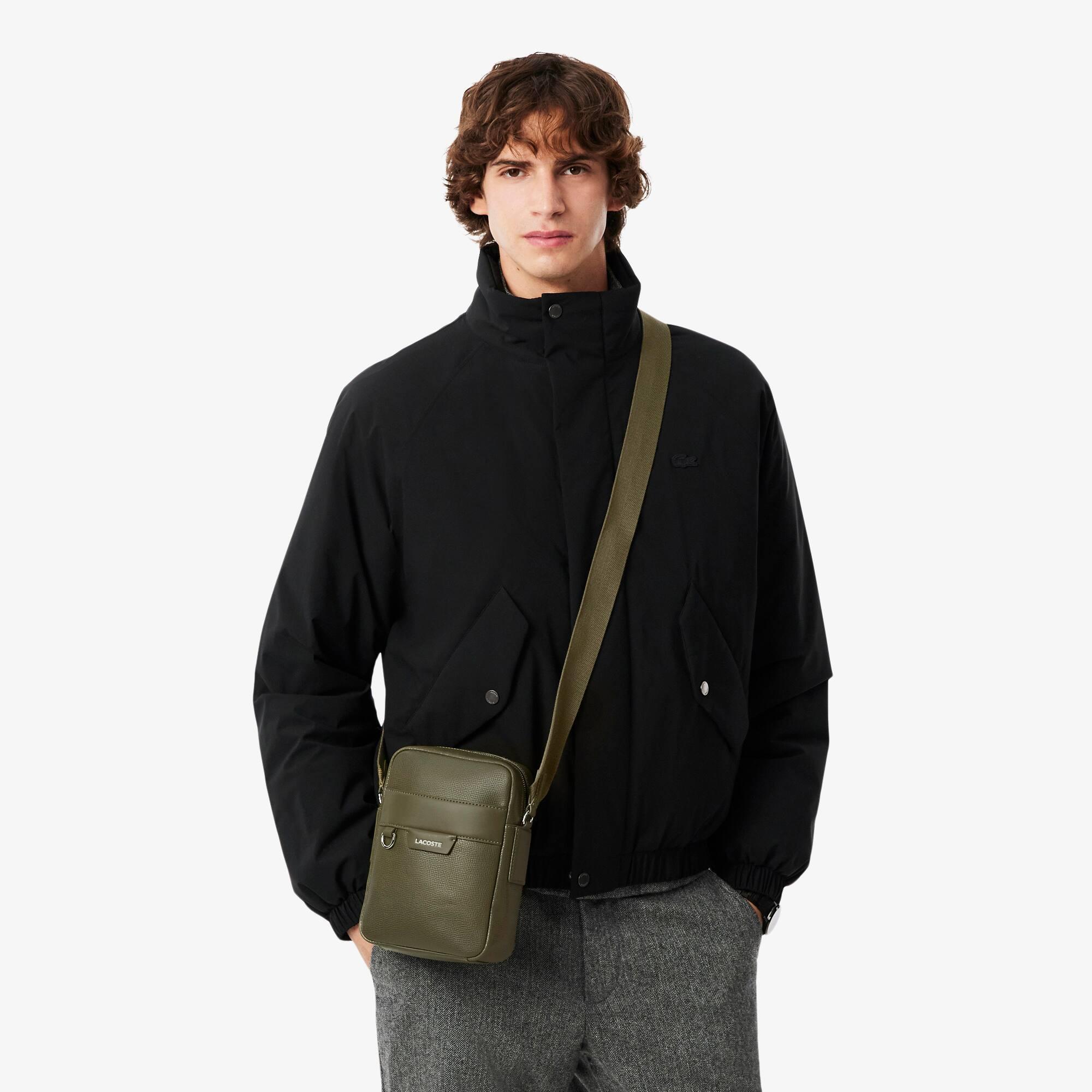 Ossian Leather Satchel by LACOSTE