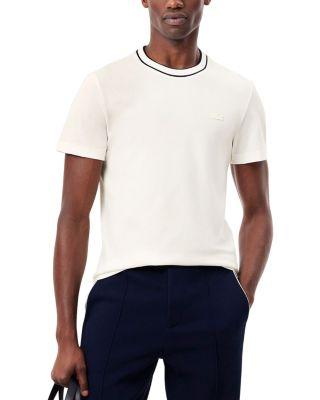 Pima Cotton Logo Tee by LACOSTE