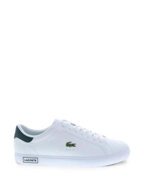 Powercourt lace-up leather sneakers by LACOSTE