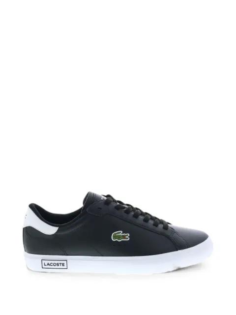 Powercourt lace-up leather sneakers by LACOSTE