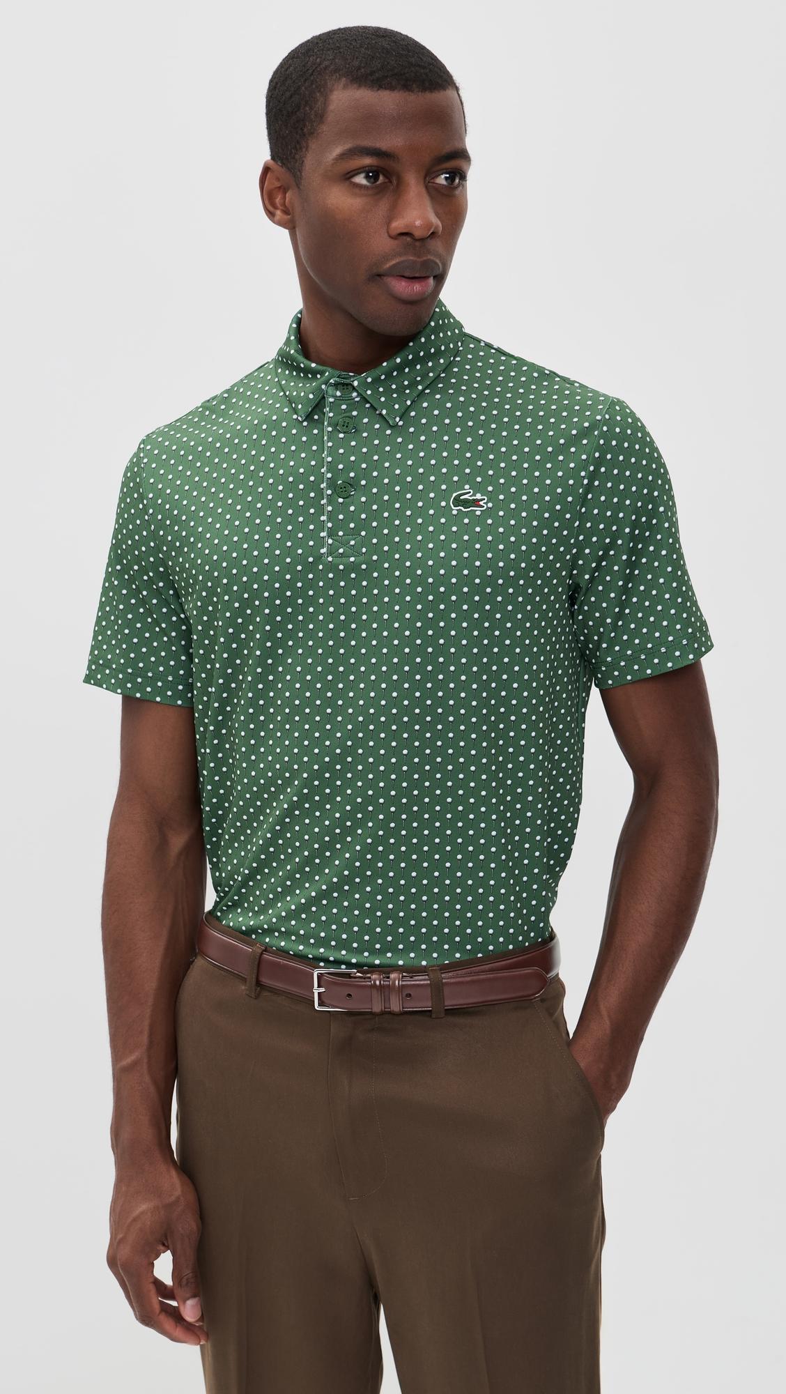 Printed Performance Polo by LACOSTE