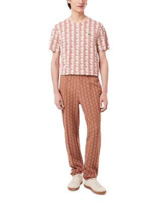 Printed Tracksuit Pants by LACOSTE