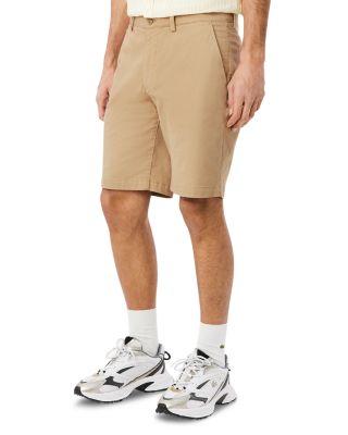 Regular Fit Stretch Cotton Blend Chino Bermuda Shorts by LACOSTE