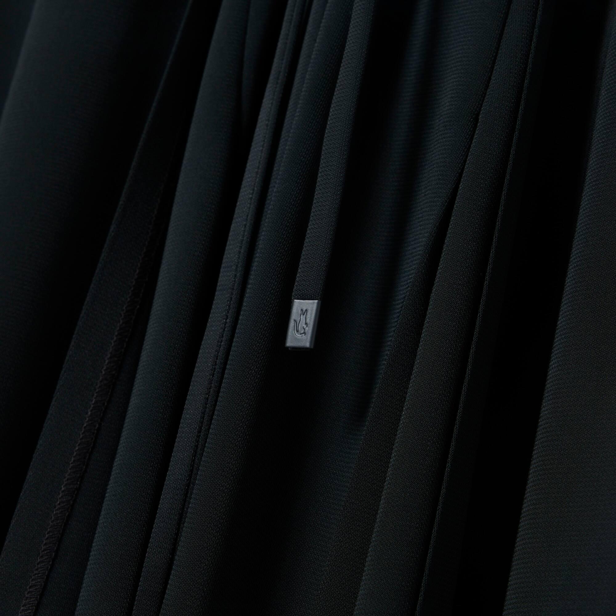 Runway Pleated Polo Maxi Dress by LACOSTE