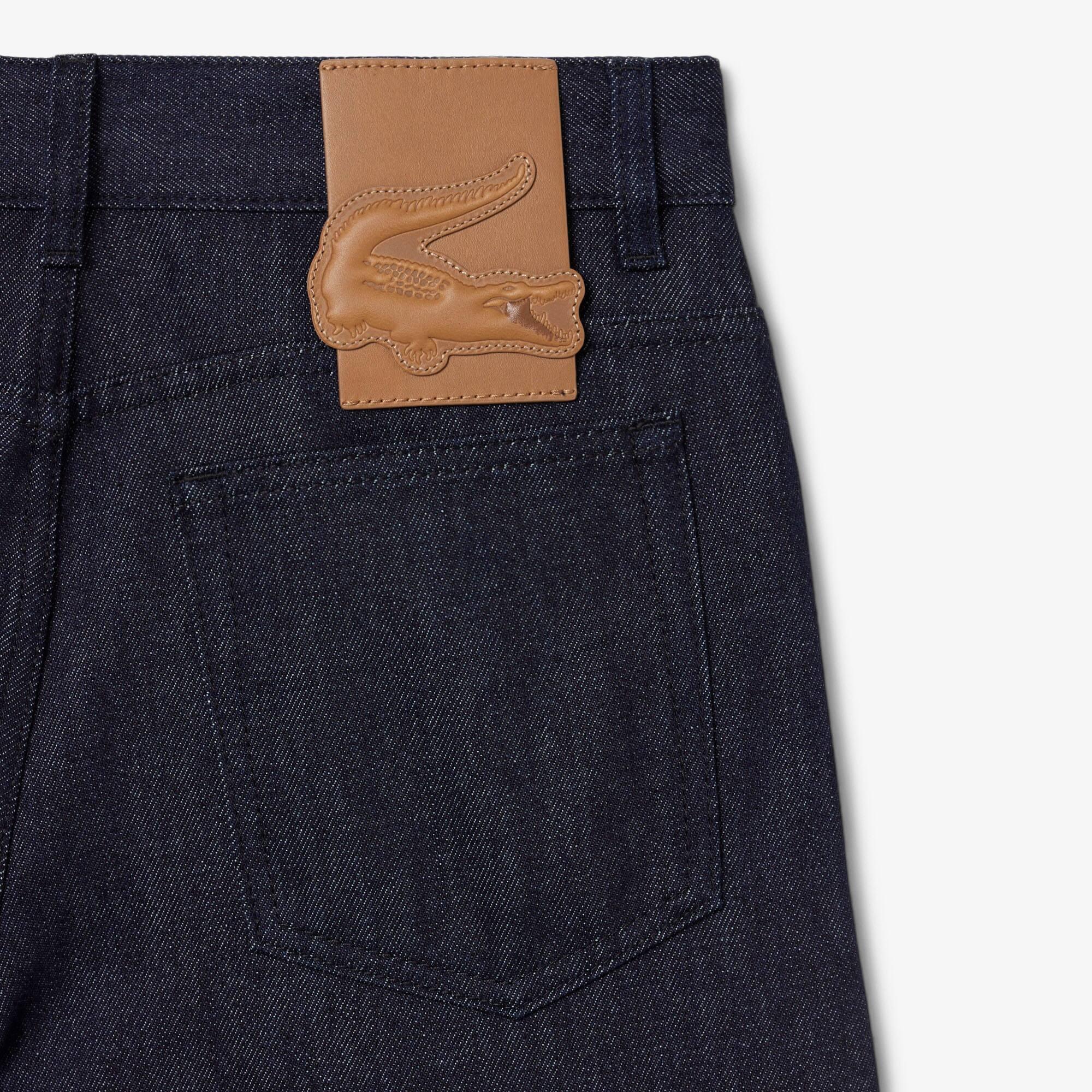 Runway Straight Leg Denim Jeans by LACOSTE