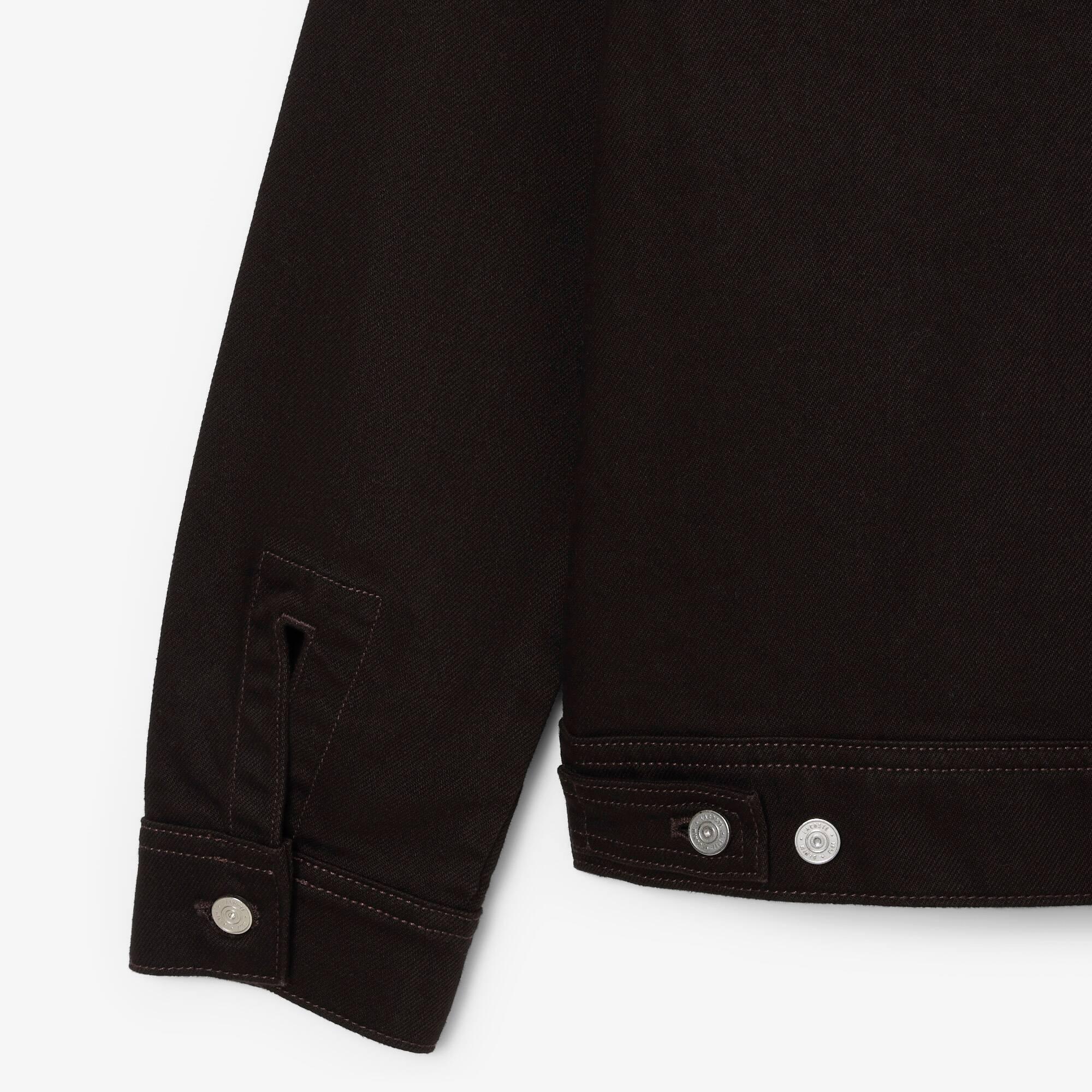 Slim Fit Buttoned Denim Jacket by LACOSTE