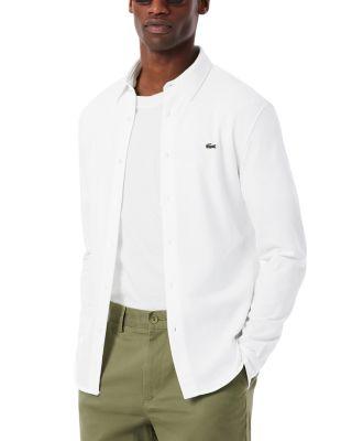 Slim Fit Cotton Piqu&eacute; Shirt by LACOSTE