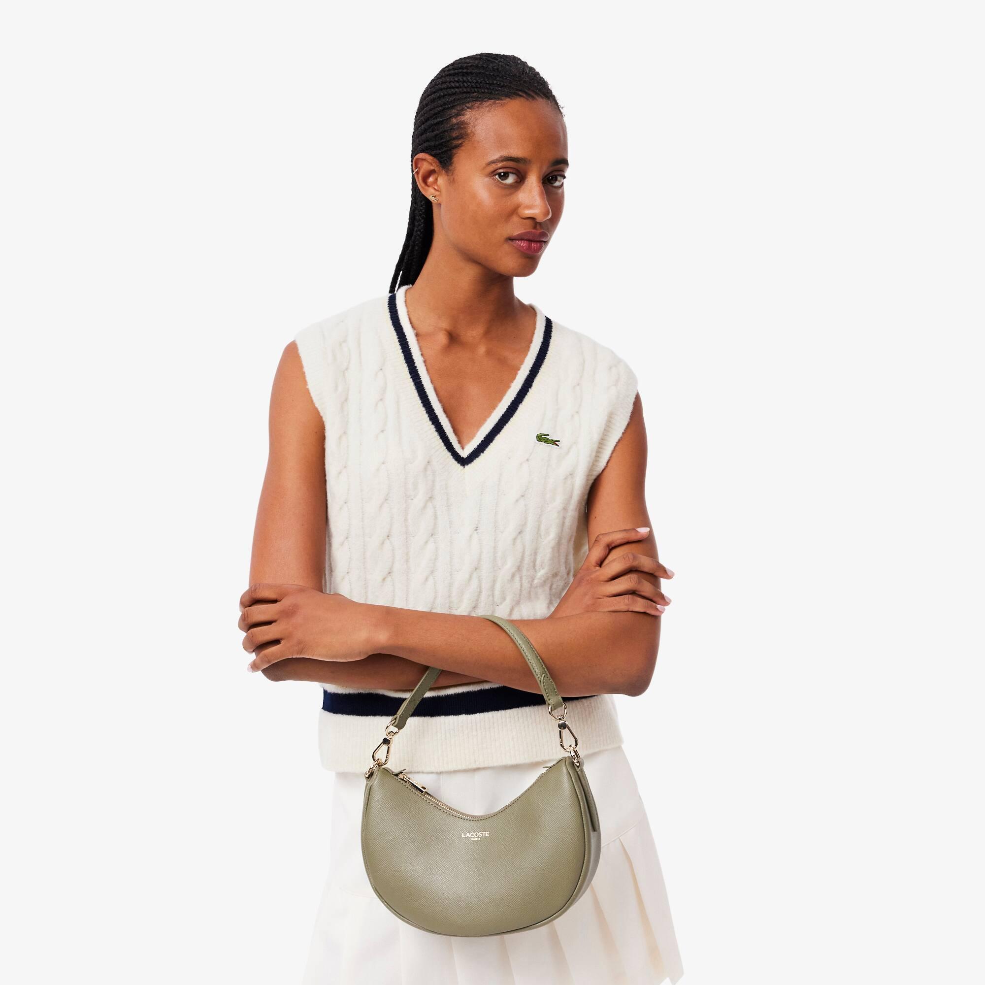 Small Champs-Élysées Half-Moon Bag by LACOSTE