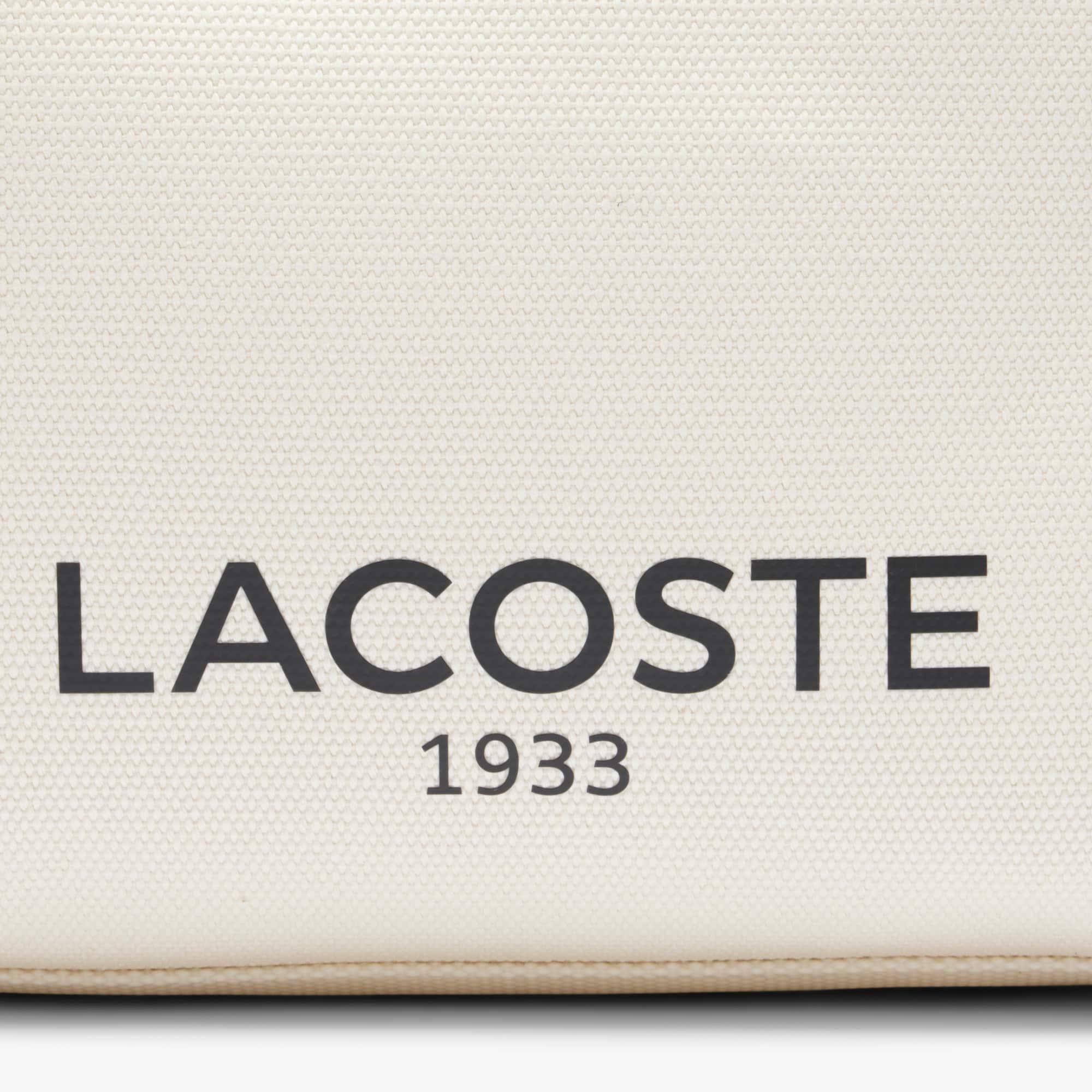 Small Heritage Canvas Tote by LACOSTE