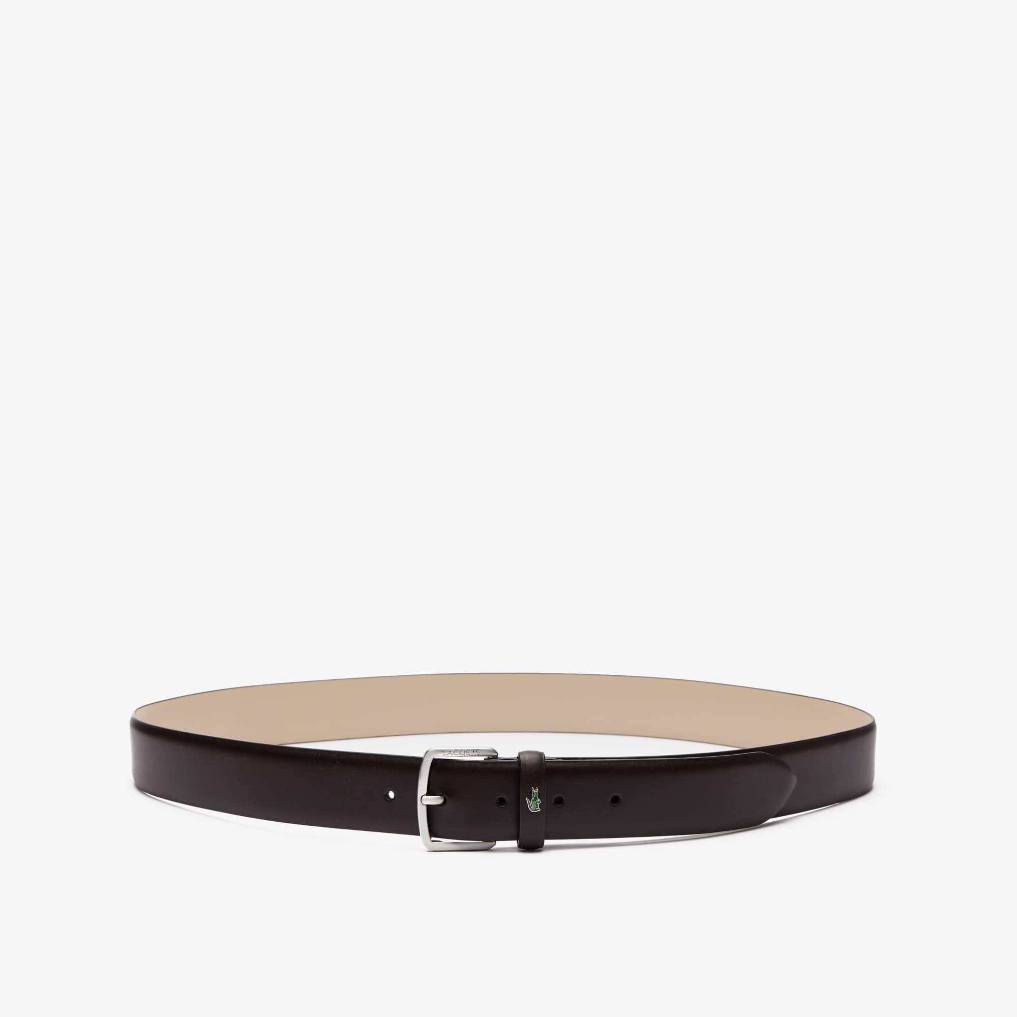Smooth Leather Belt by LACOSTE