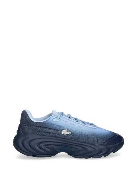 Spinor gradient-effect logo-patch sneakers by LACOSTE