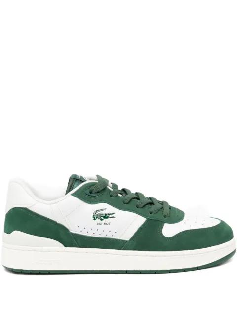 T-Clip set leather trainers by LACOSTE