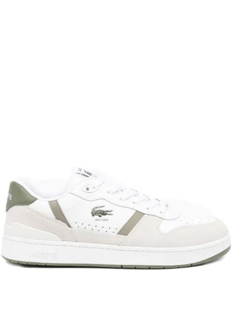 T-Clip set leather trainers by LACOSTE