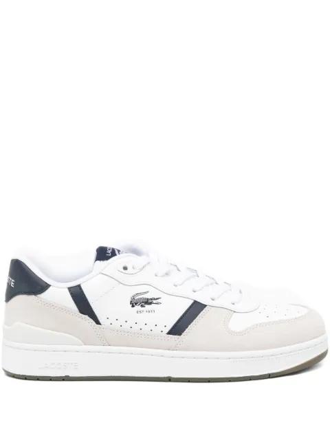 T-Clip set leather trainers by LACOSTE