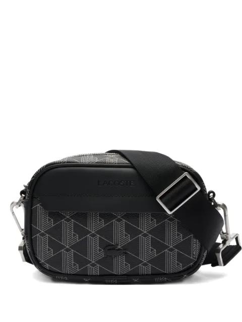 The blend geometric-pattern cross body bag by LACOSTE