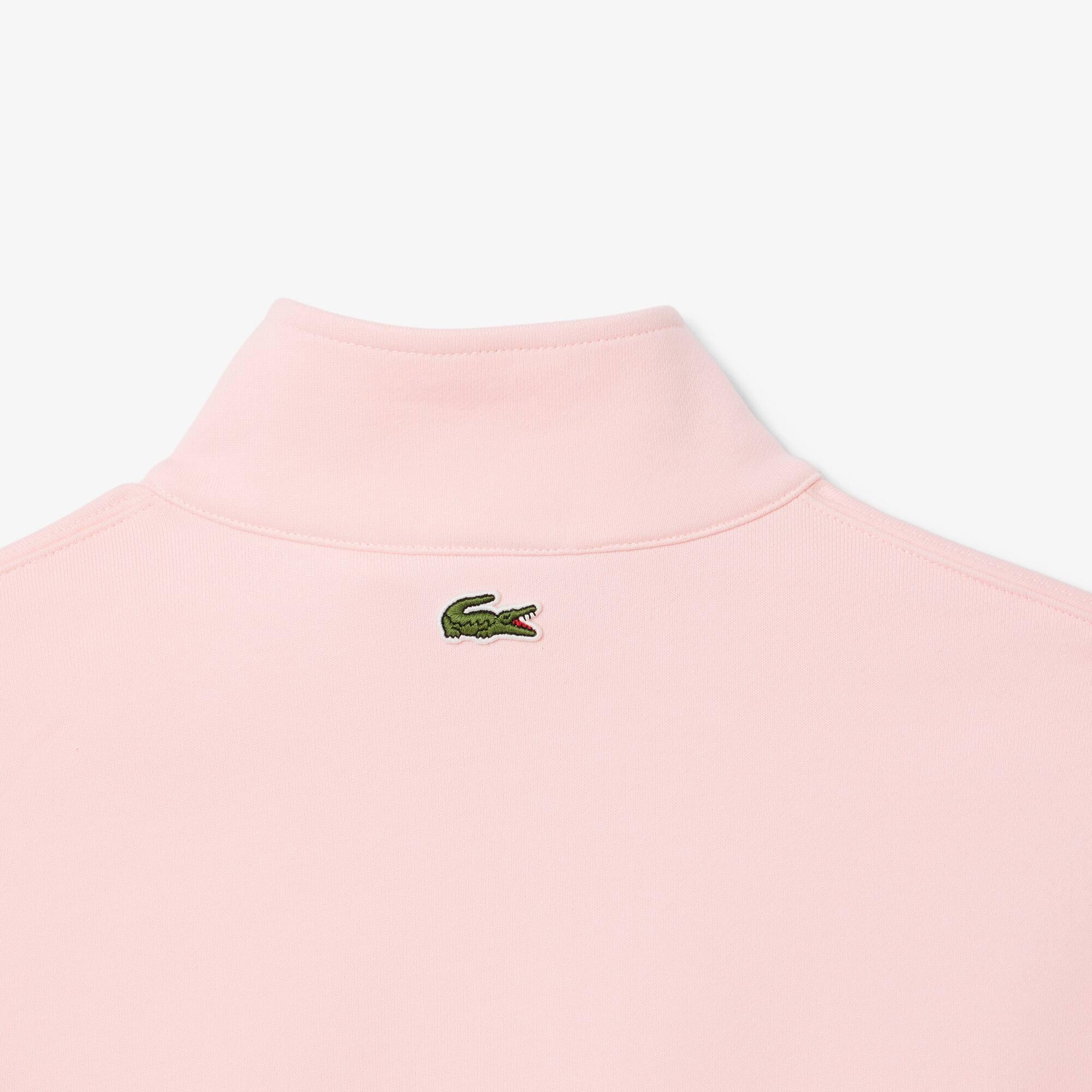 Unisex High-Neck Zip-Up Sweatshirt by LACOSTE