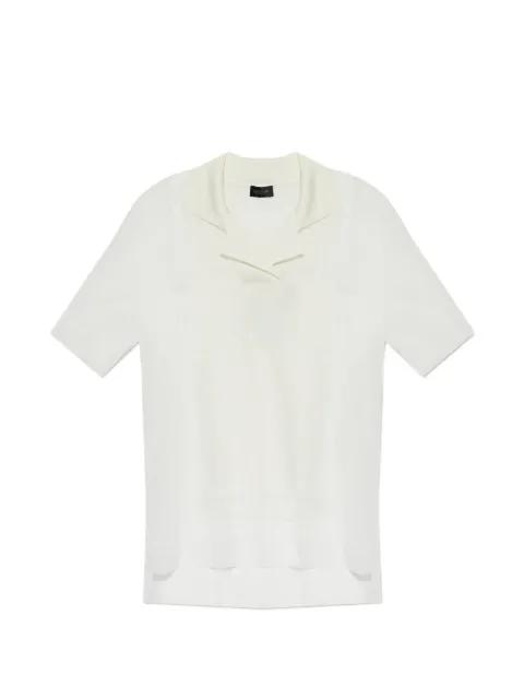V-neck collared shirt by LACOSTE