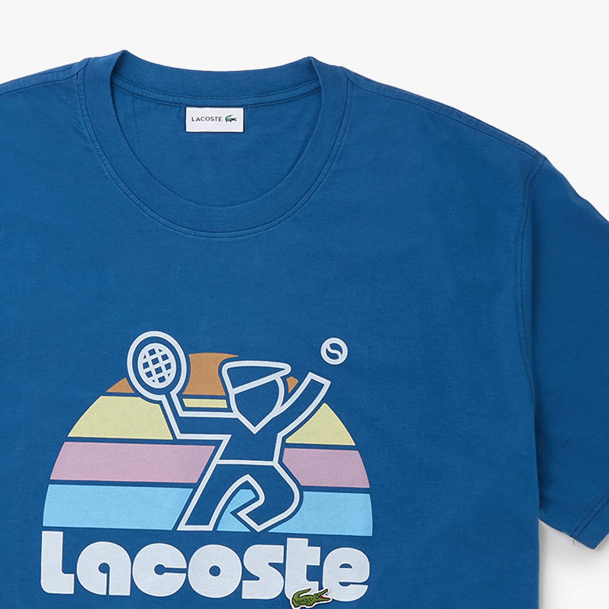 Washed Effect T-shirt – Plus Size – Big by LACOSTE