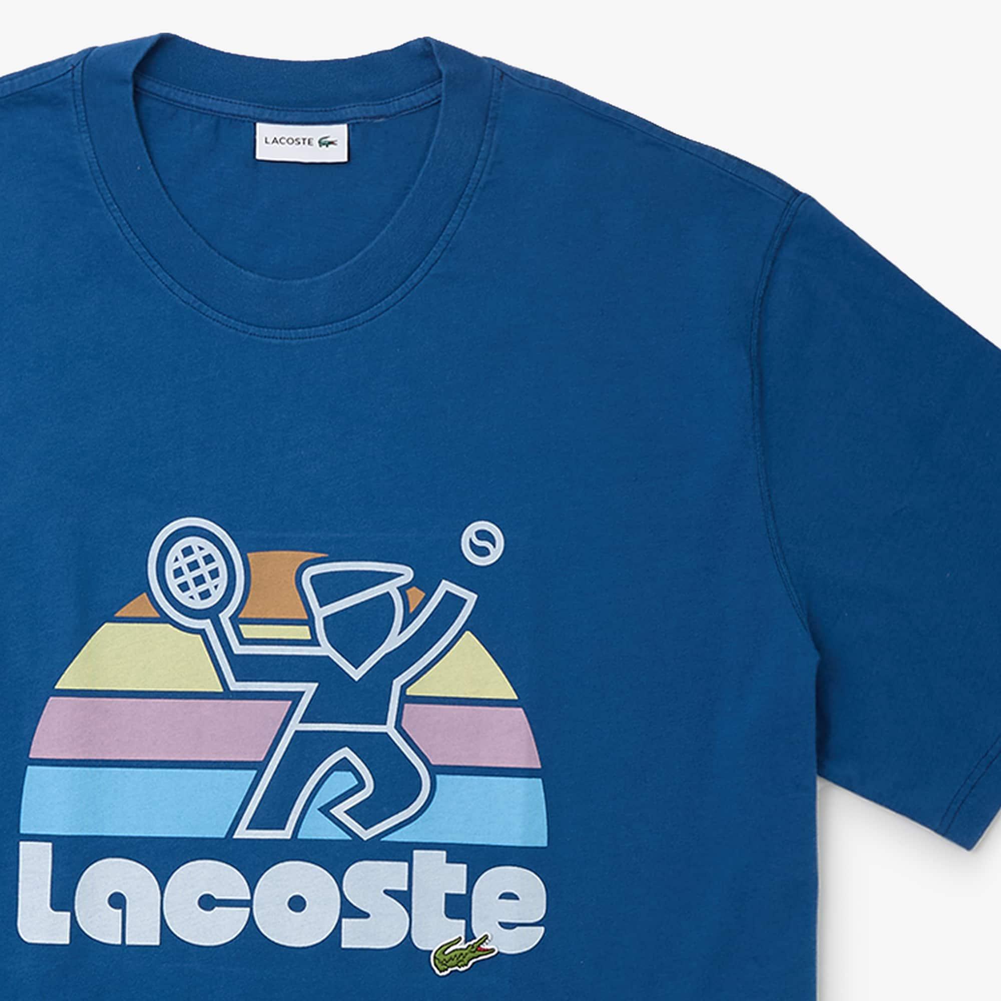 Washed Effect T-shirt – Plus Size – Tall by LACOSTE