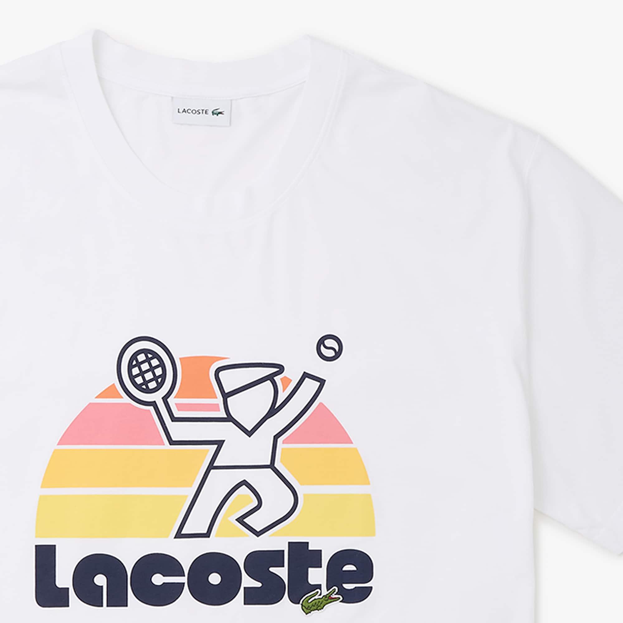 Washed Effect T-shirt – Plus Size – Tall by LACOSTE