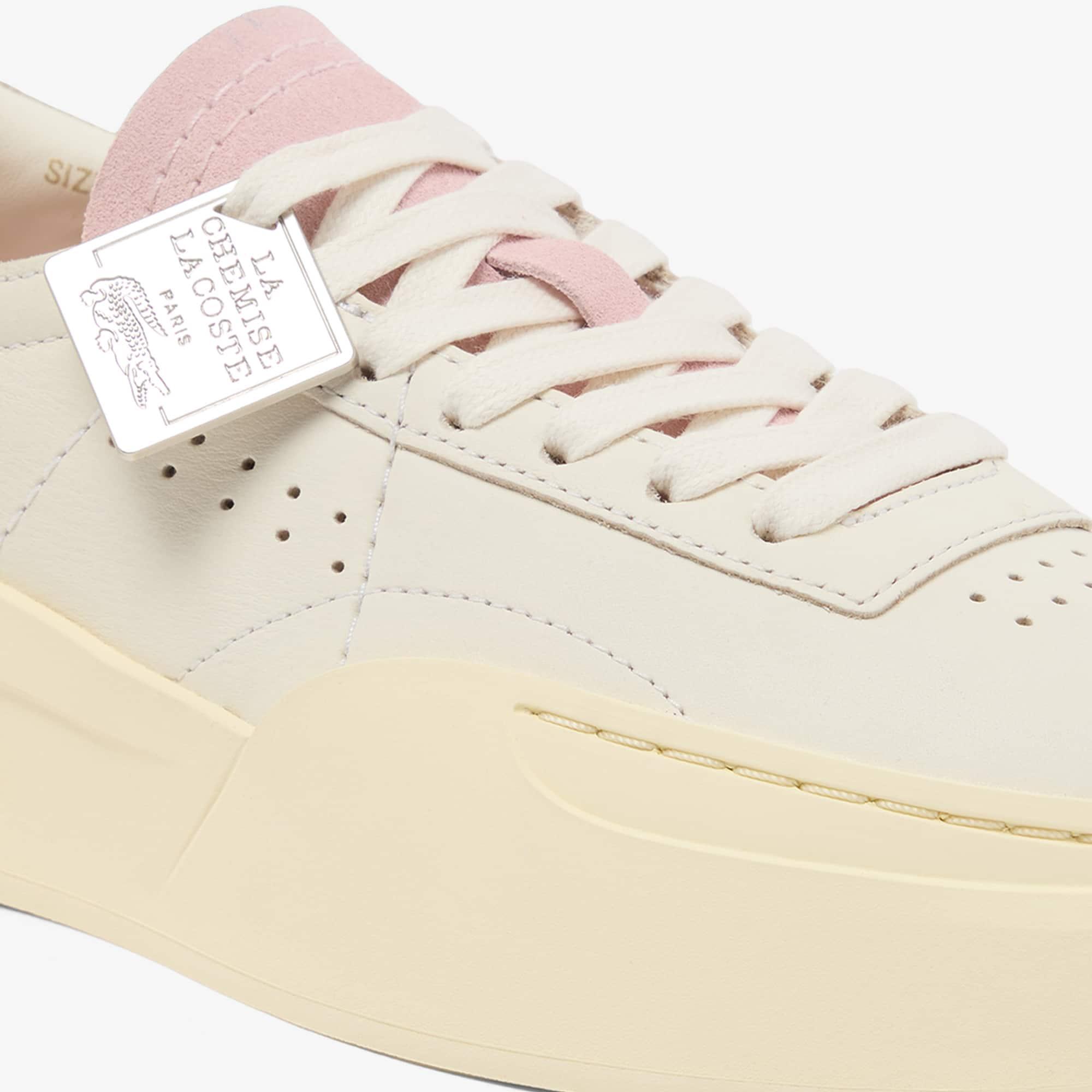 Women's Aura Club Leather Sneakers by LACOSTE