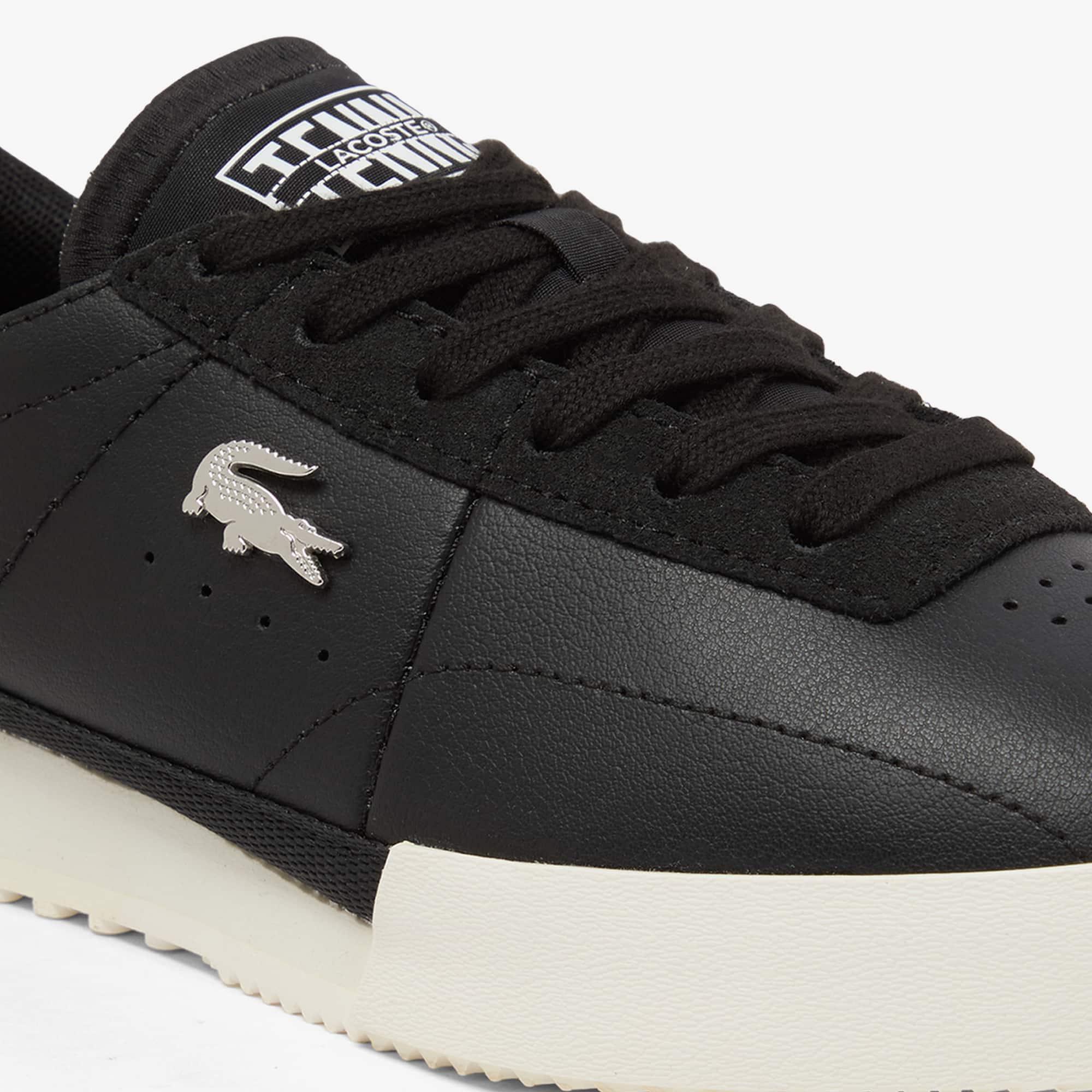 Women's Aura Leather Sneakers by LACOSTE