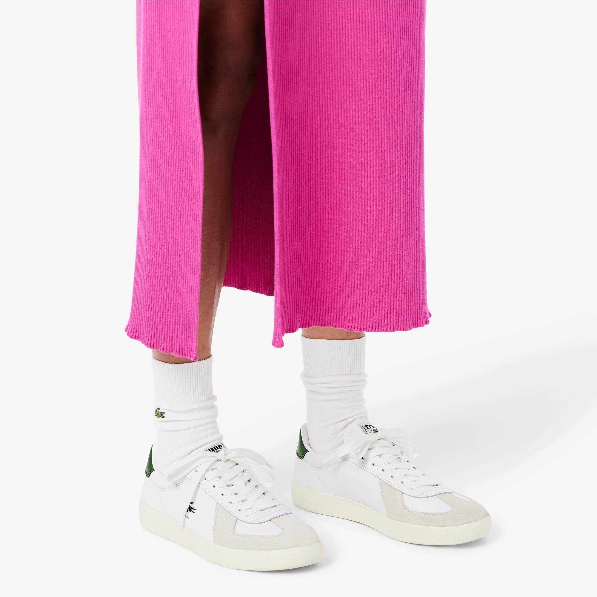 Women's Baseshot Pro Leather Sneakers by LACOSTE