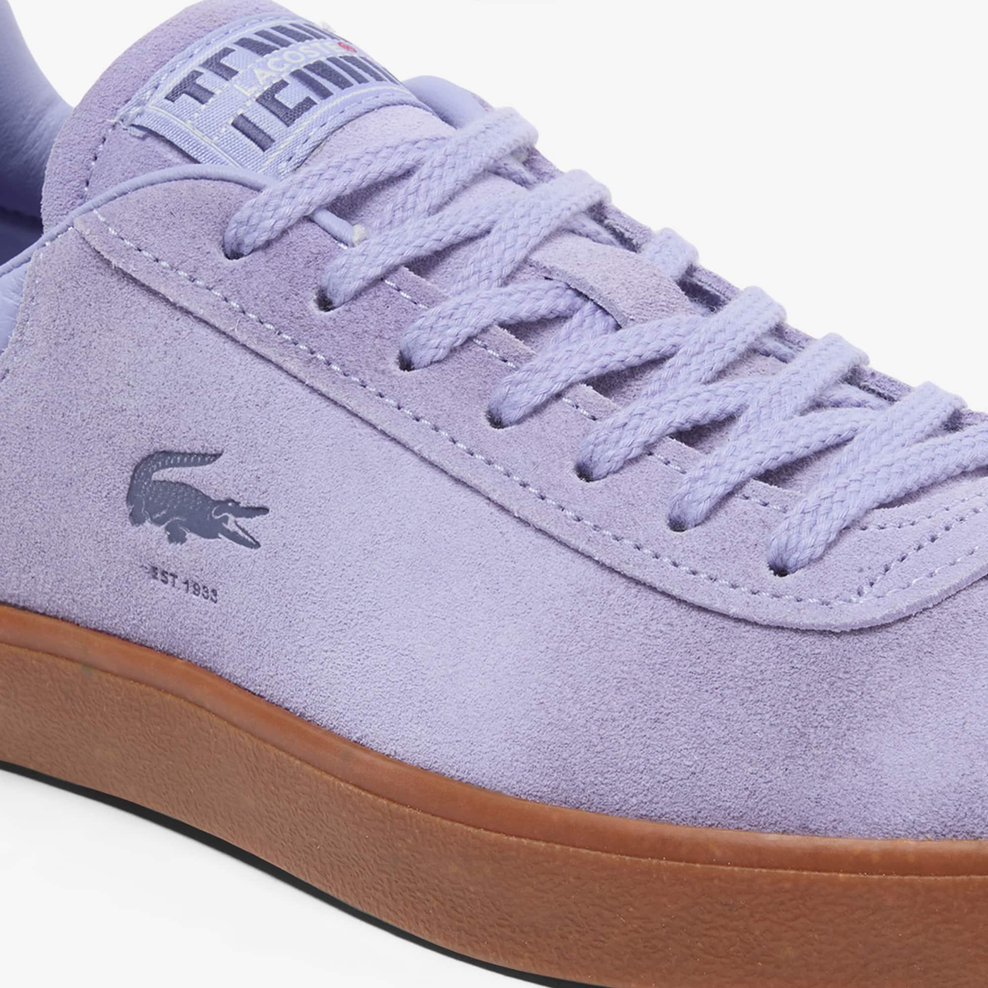 Women's Baseshot Suede Sneakers by LACOSTE