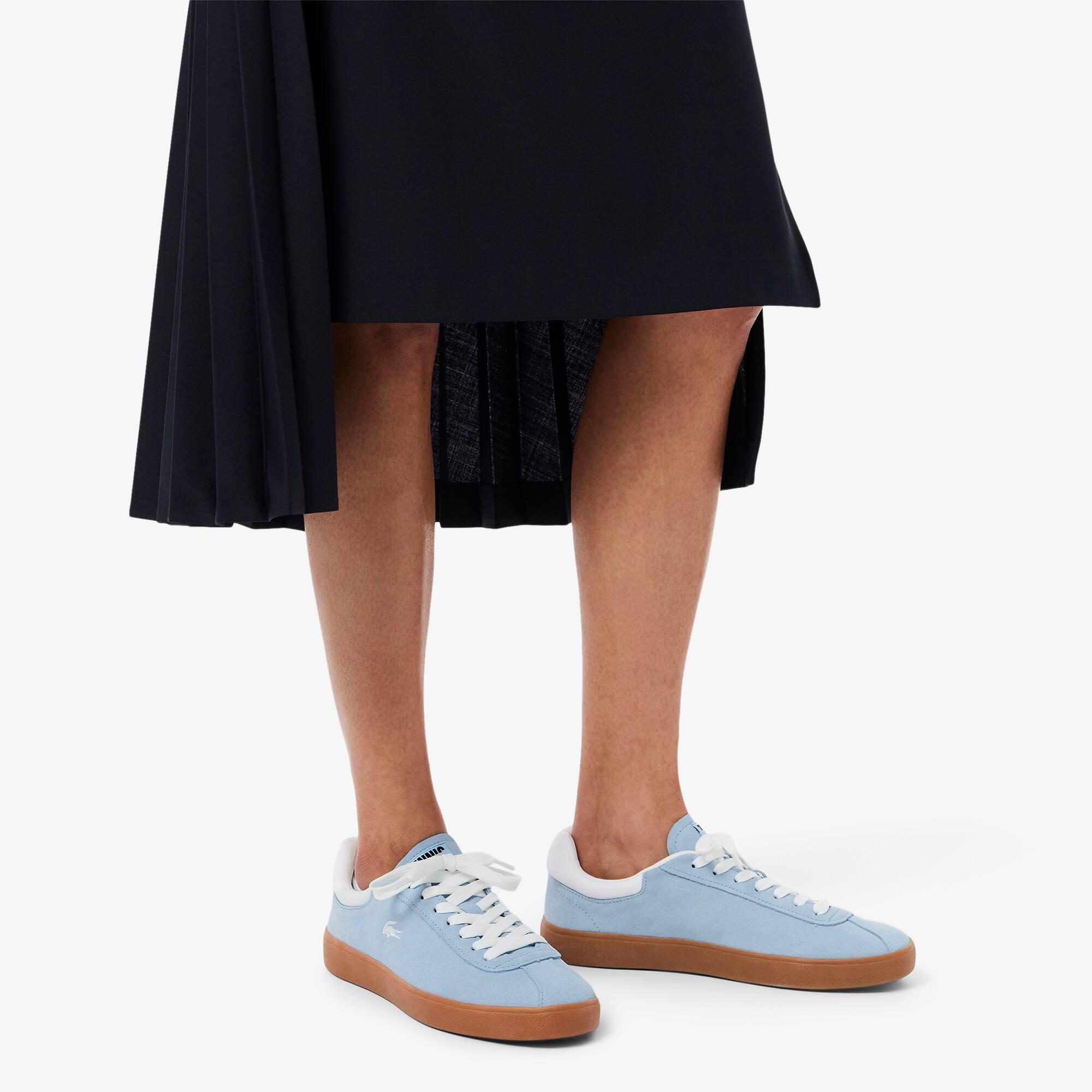 Women's Baseshot Suede Sneakers by LACOSTE