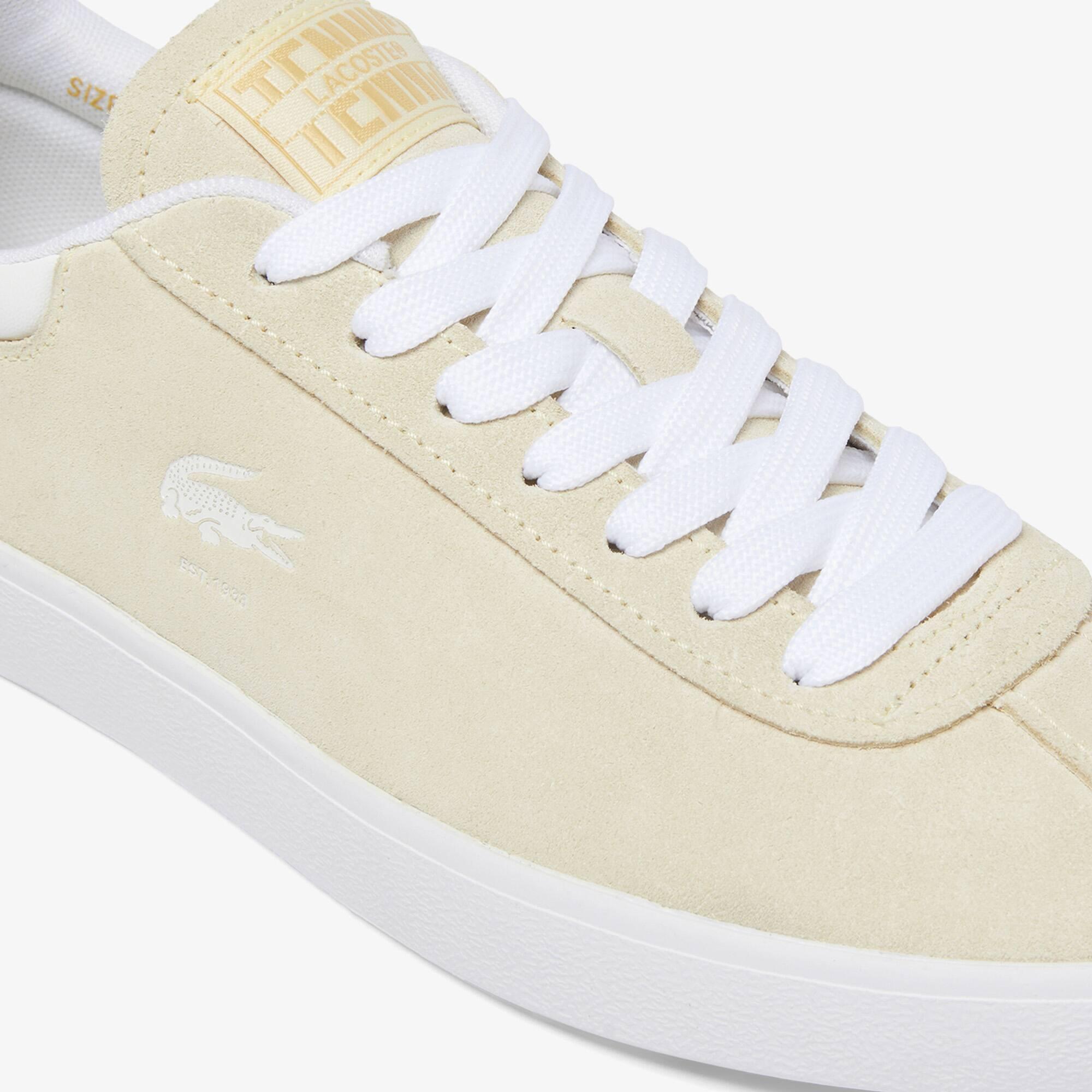 Women's Baseshot Suede Sneakers by LACOSTE