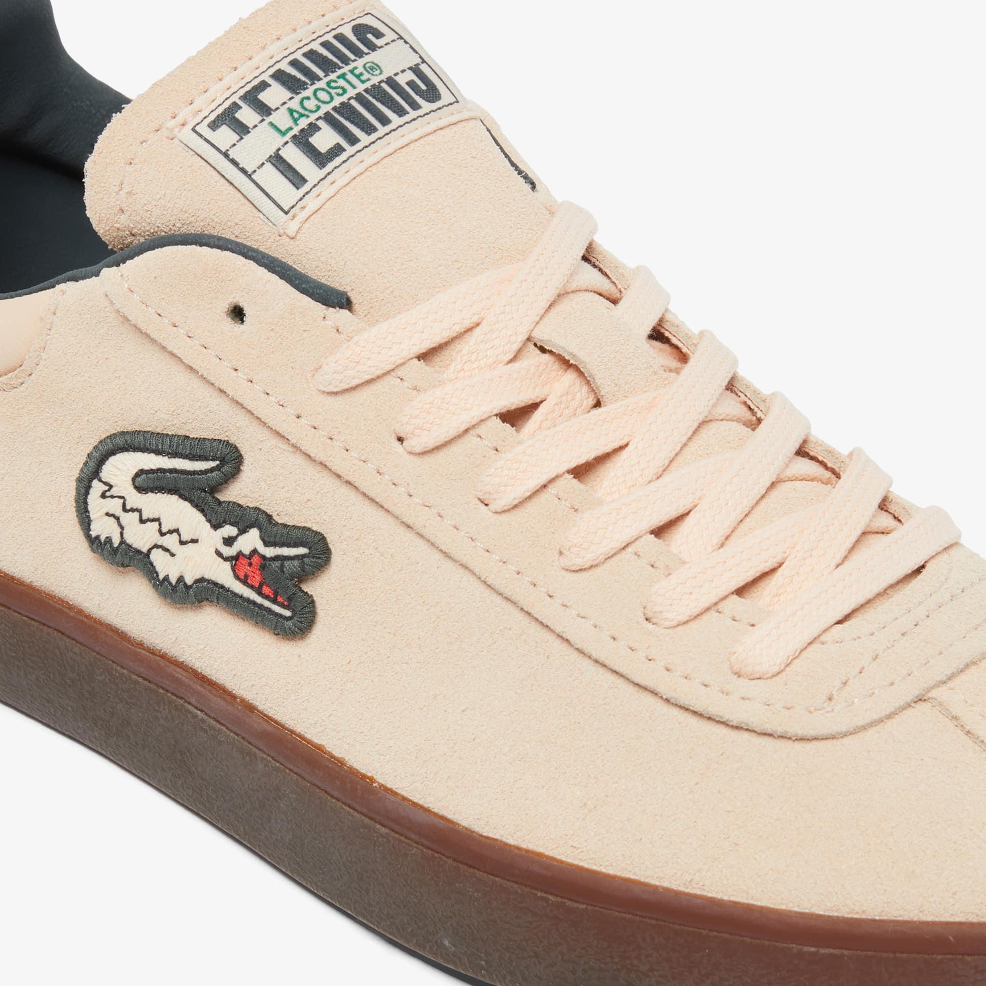 Women's Baseshot Suede Sneakers by LACOSTE