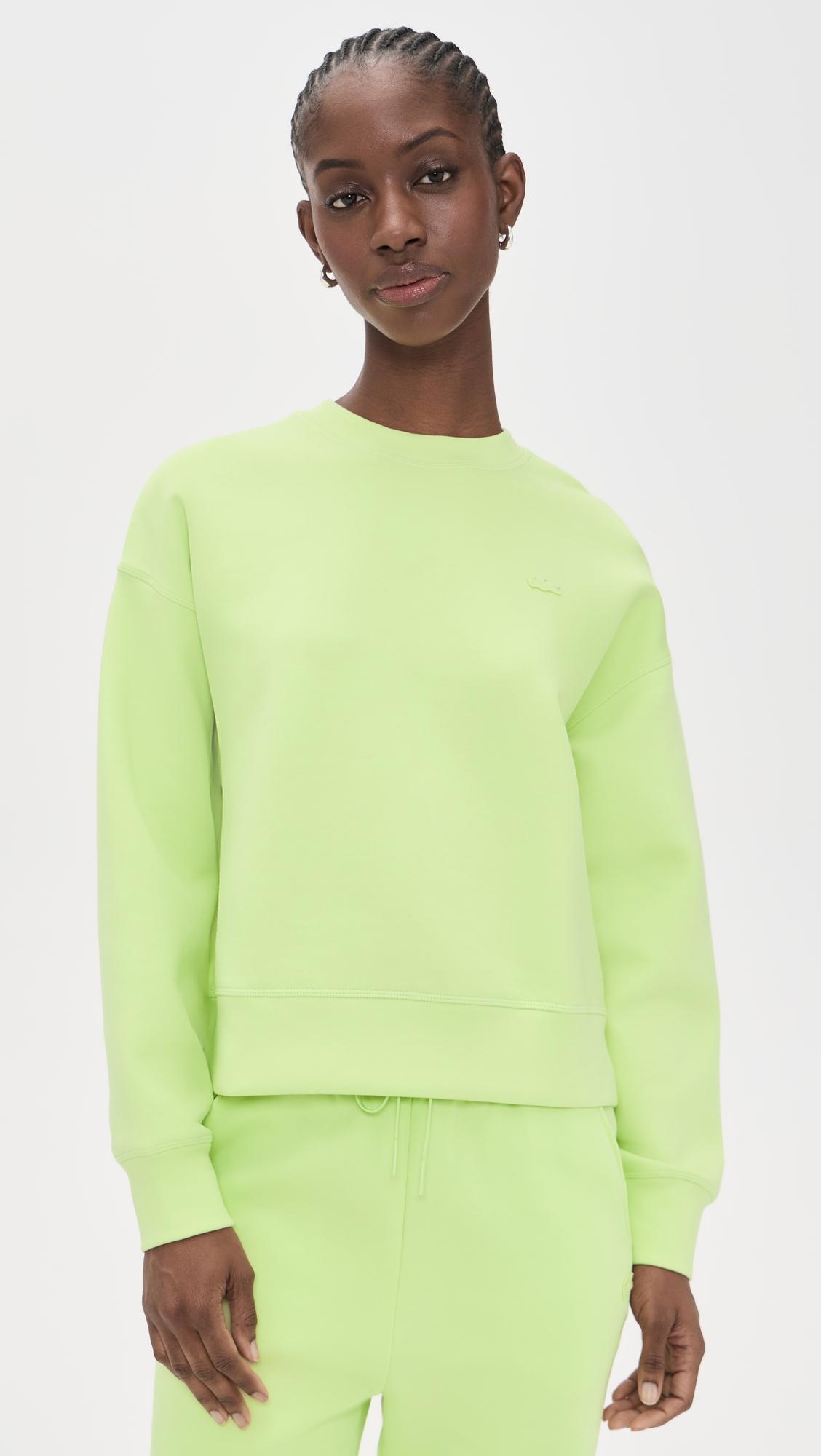 Women's Cotton Jersey Sweatshirt by LACOSTE