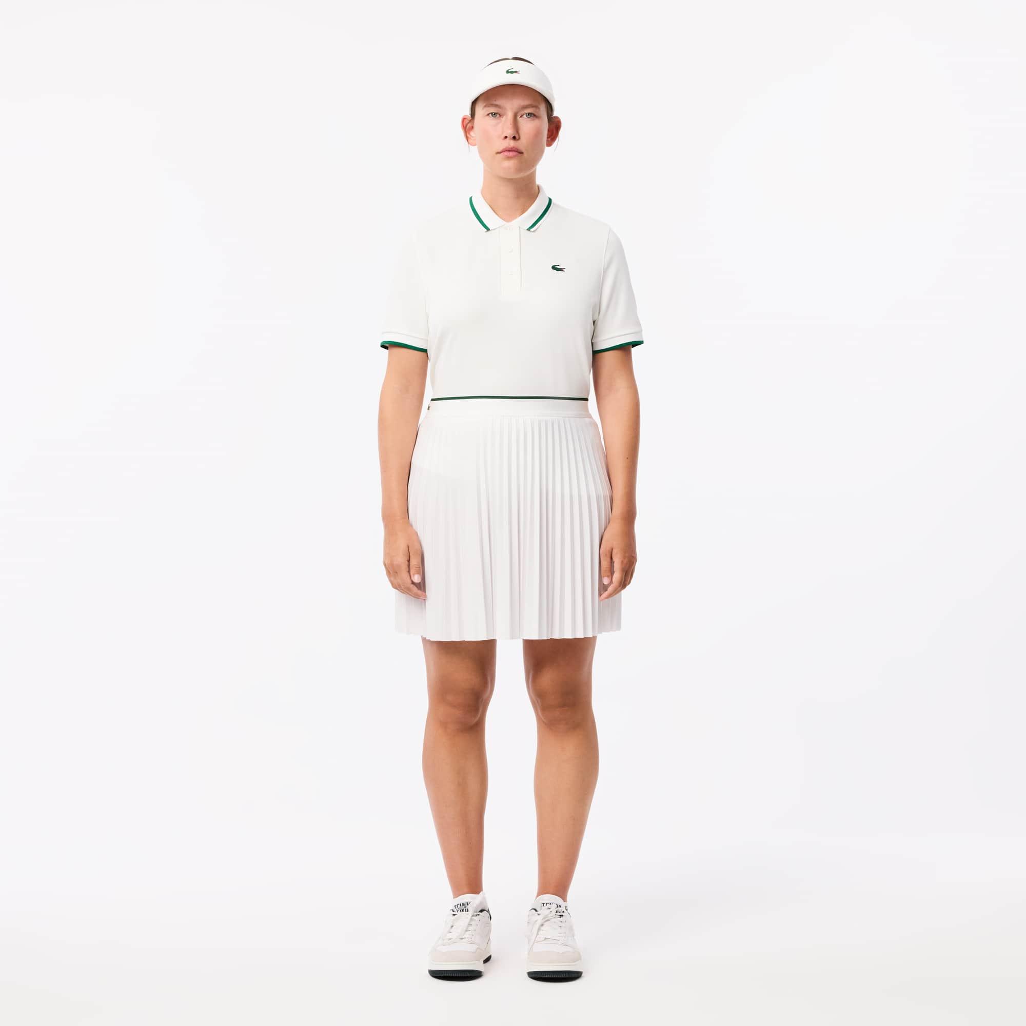 Women's Elastic Waist Pleated Skirt by LACOSTE