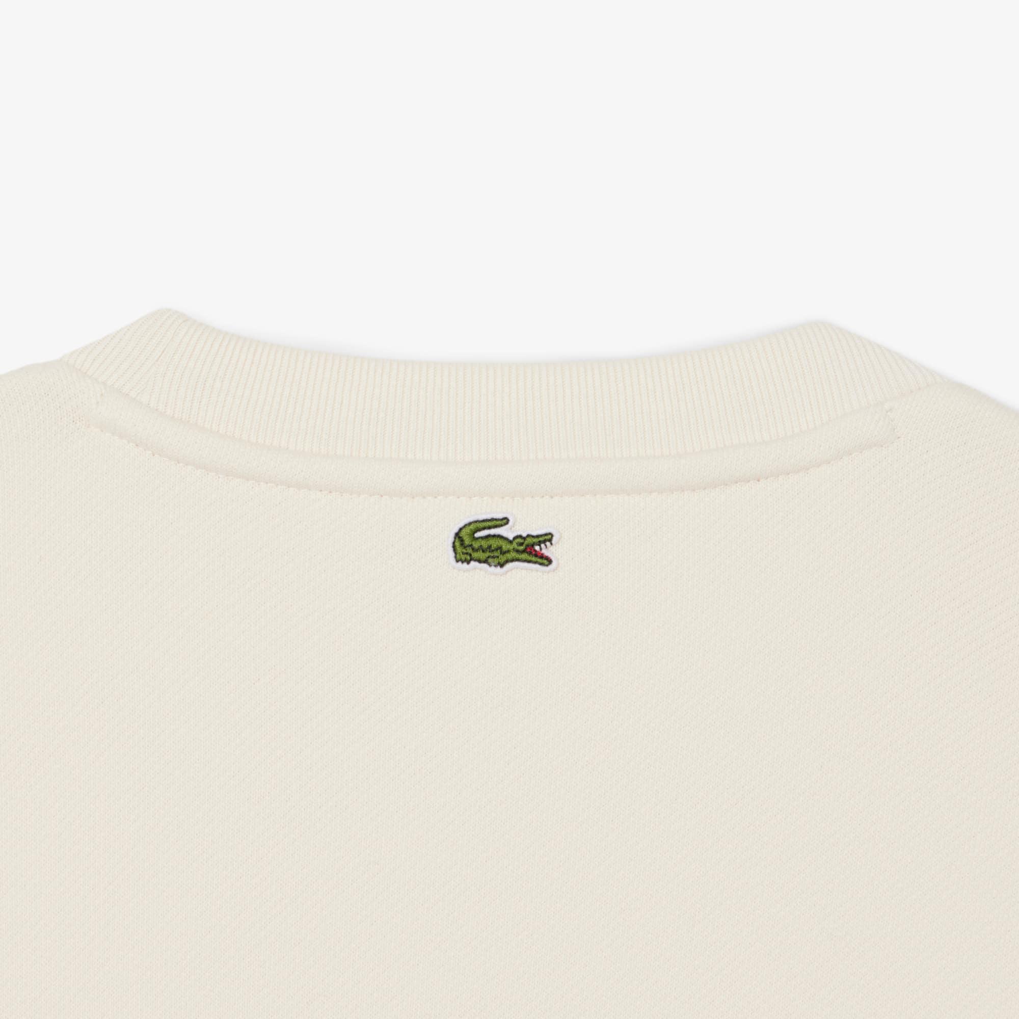 Women's Embossed Logo Cotton Sweatshirt by LACOSTE