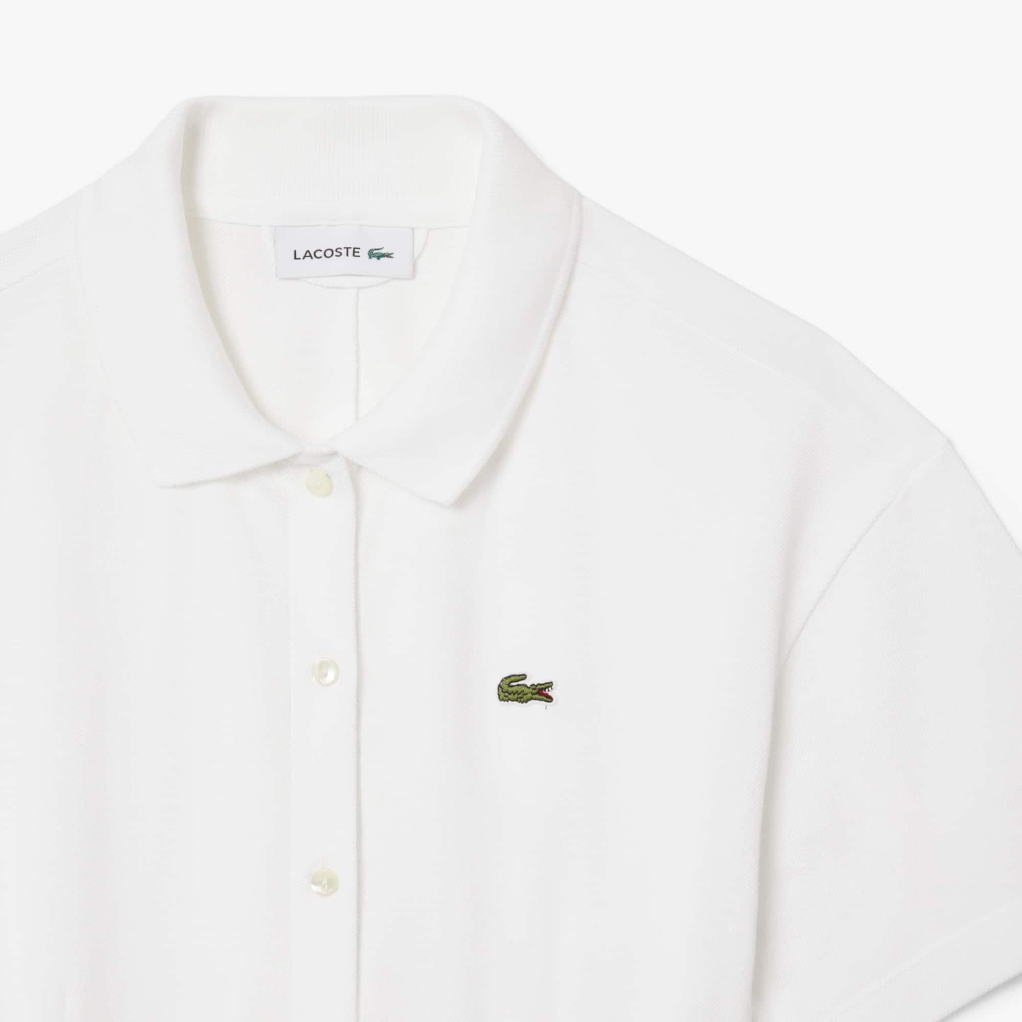 Women's Flared Mini-Piqué Polo Dress by LACOSTE