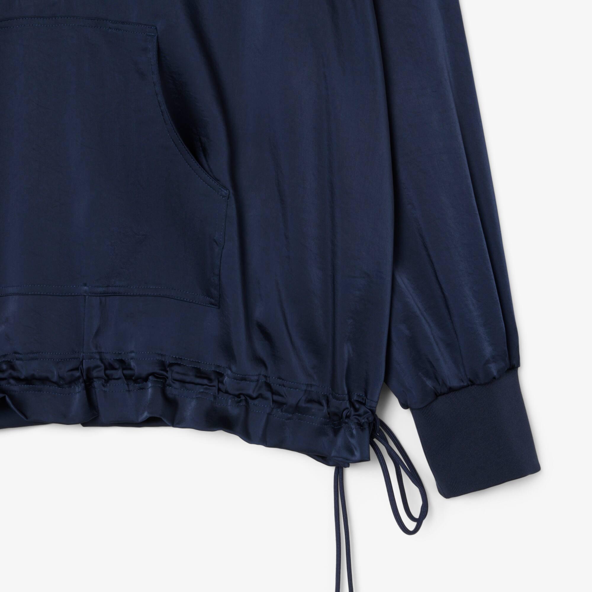 Women's Half-Zip Oversized Pullover Jacket by LACOSTE