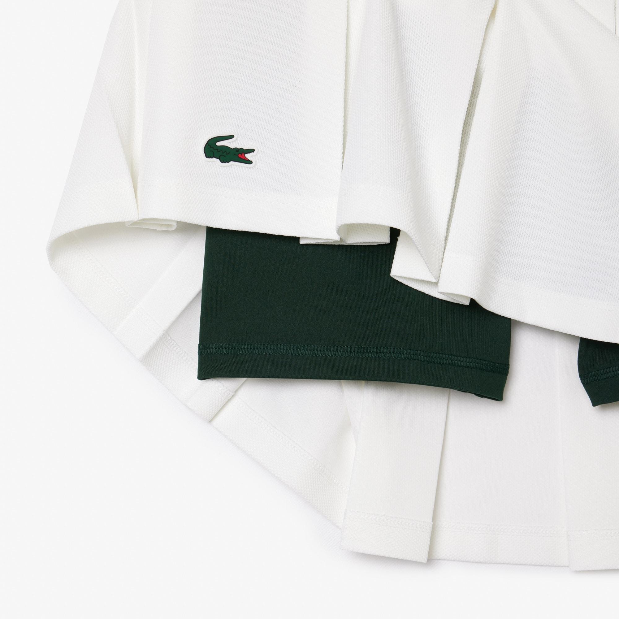 Women's Lined Piqué Tennis Skirt by LACOSTE