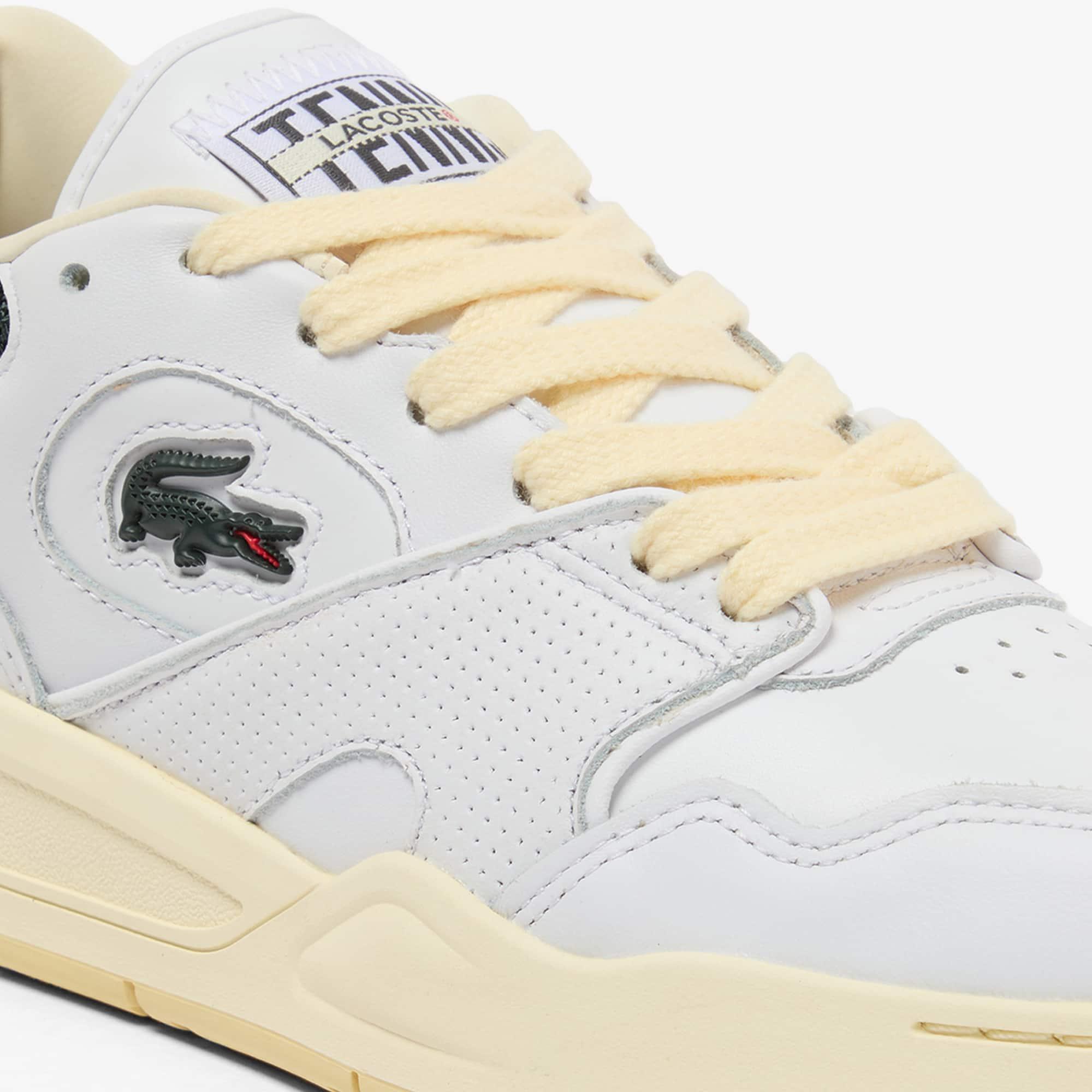 Women's Lineshot Leather Sneakers by LACOSTE