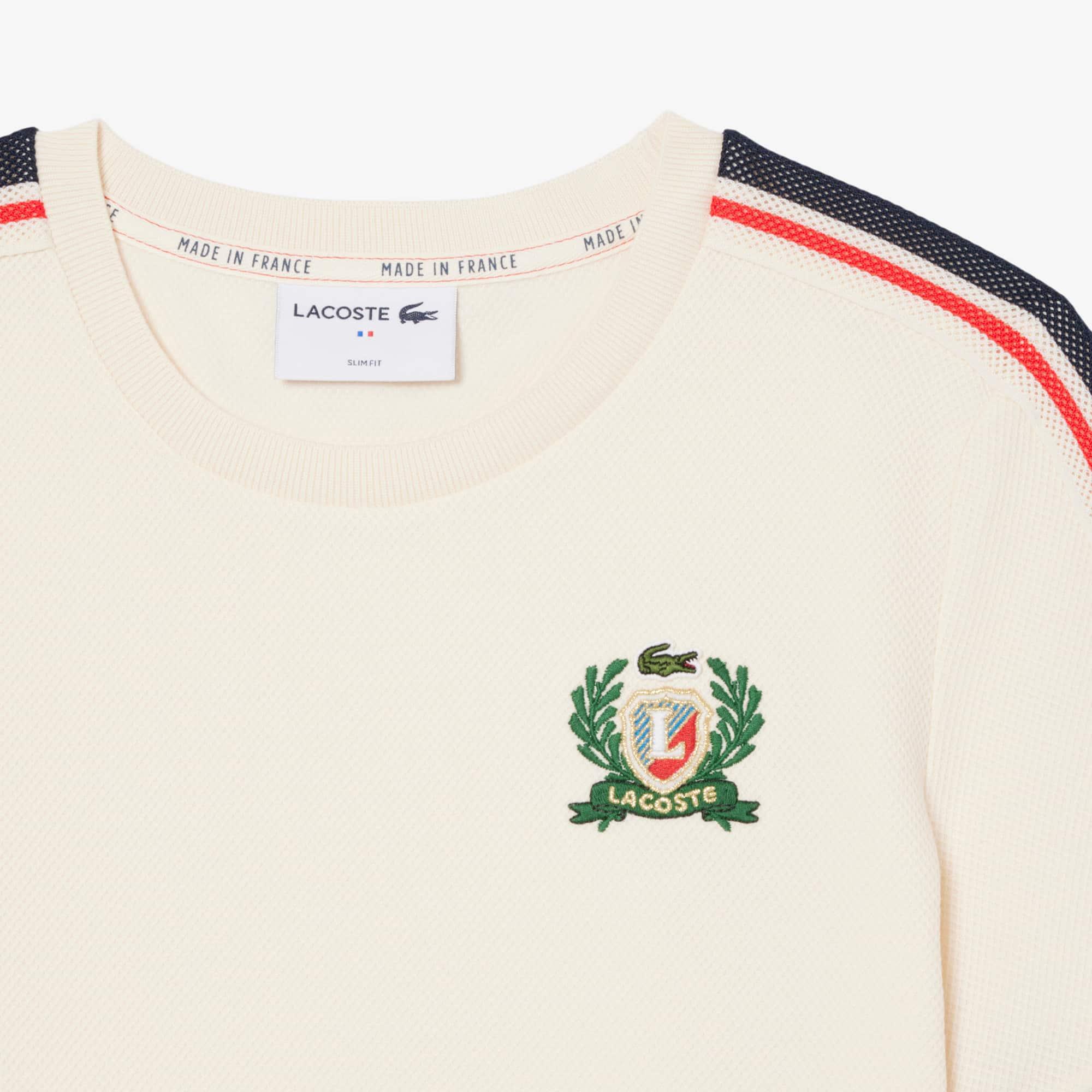 Women's Made In France Textured Piqué T-Shirt by LACOSTE