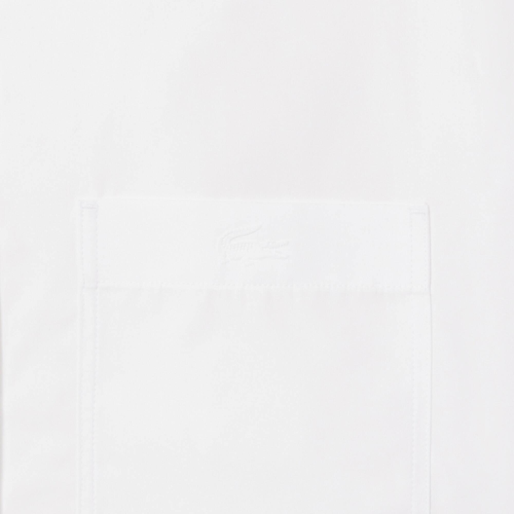 Women's Oversized Cotton Button Down Shirt by LACOSTE