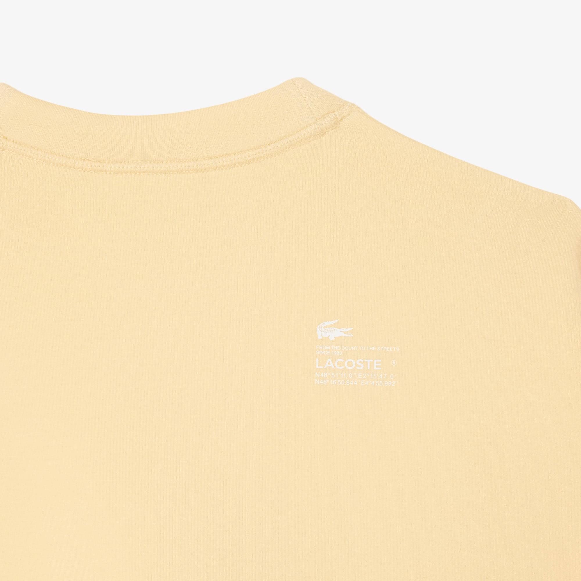 Women's Oversized Cotton Sweatshirt by LACOSTE