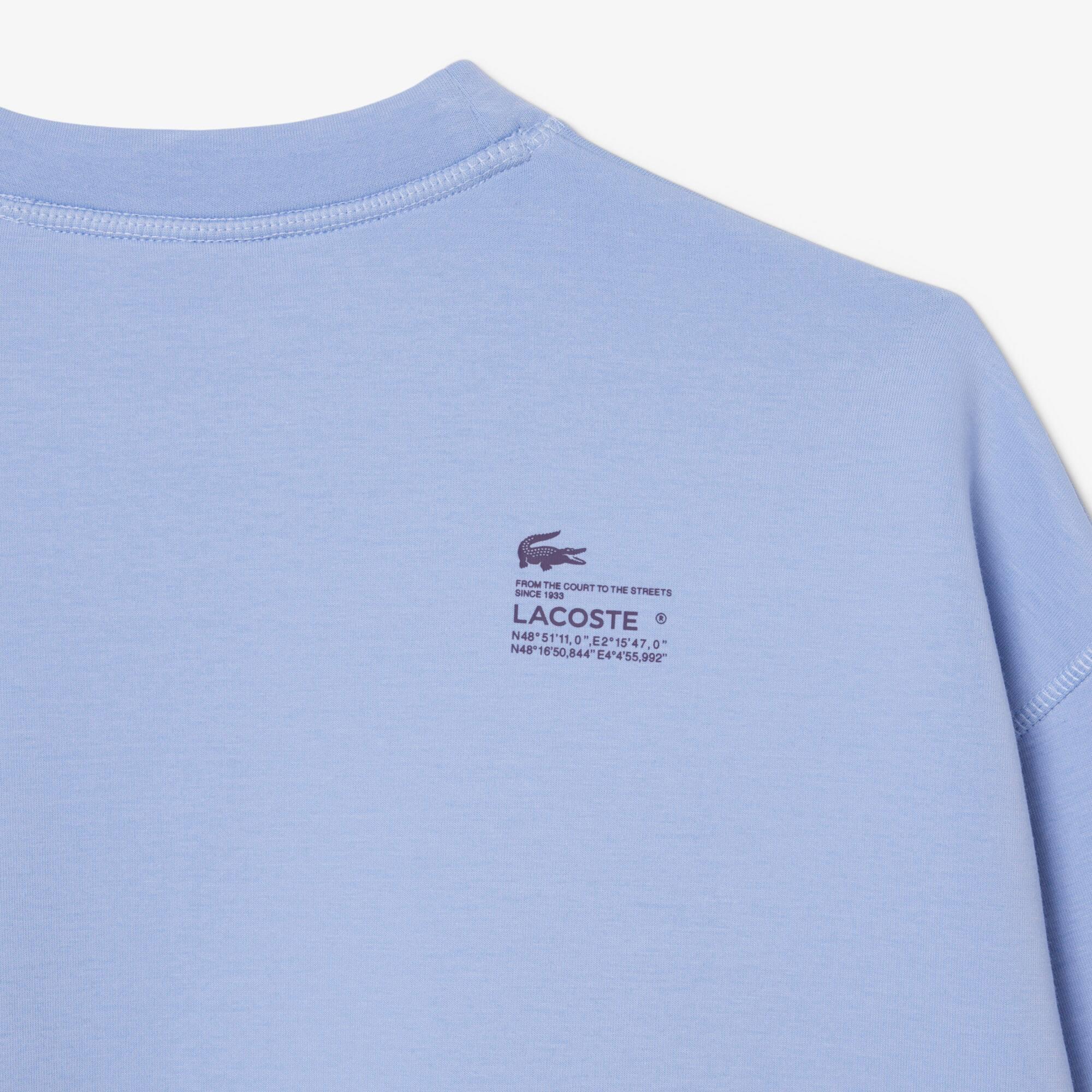 Women's Oversized Cotton Sweatshirt by LACOSTE