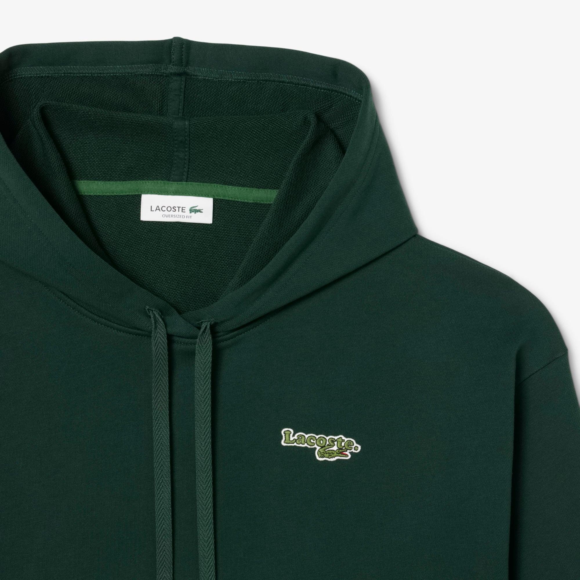 Women's Oversized Logo Hoodie by LACOSTE
